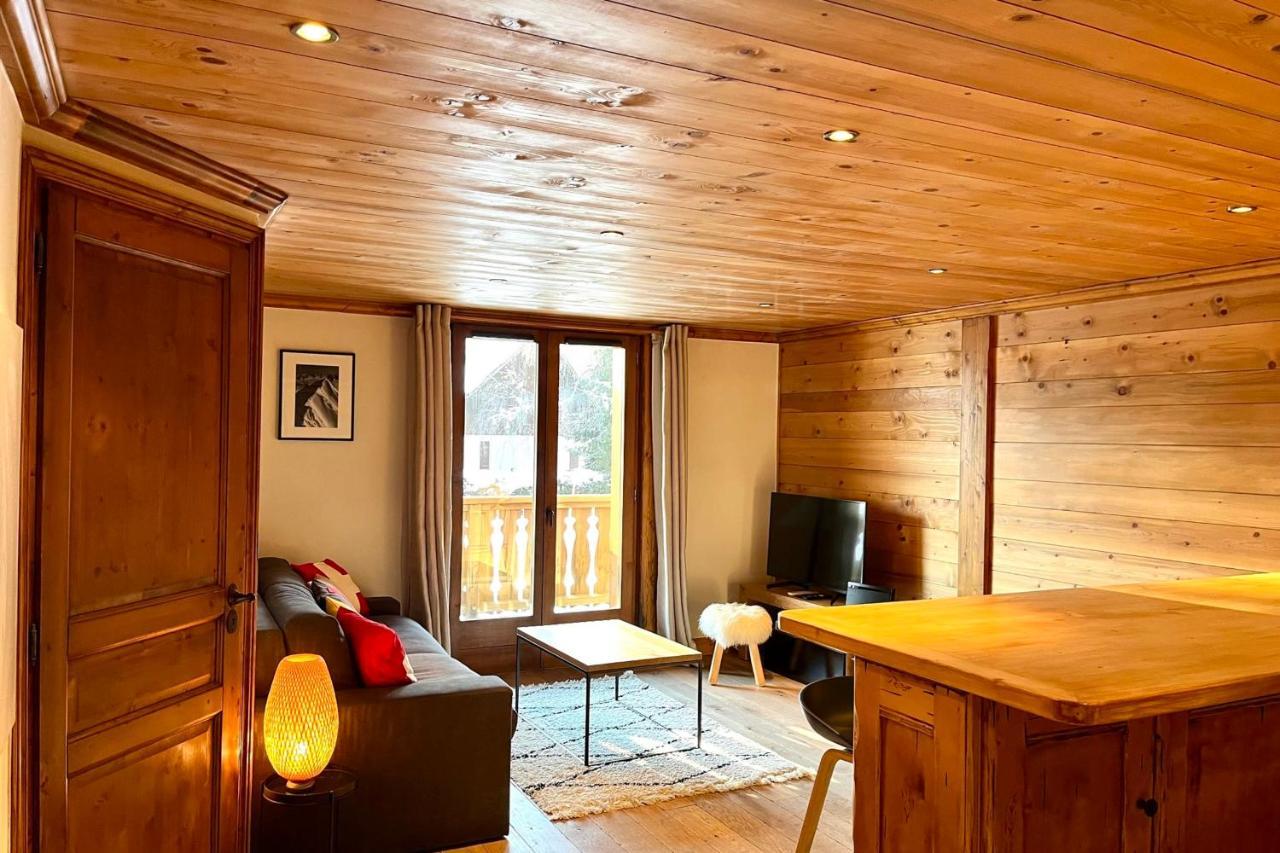Chic And Cosy Apt With Balcony In Megève Extérieur photo