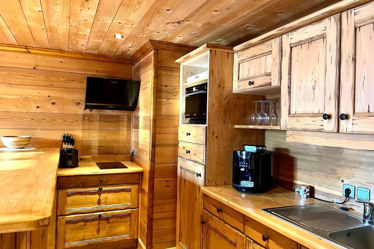 Chic And Cosy Apt With Balcony In Megève Extérieur photo