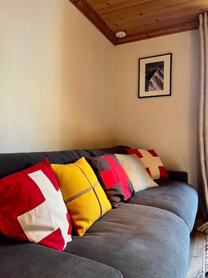 Chic And Cosy Apt With Balcony In Megève Extérieur photo